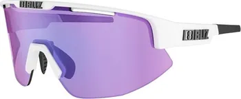 cyklistické brýle Bliz Matrix Matt White/Brown/Purple Multi