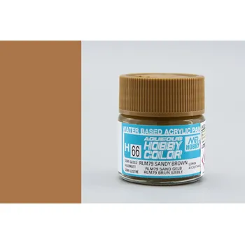 Barva Hobby Color akrylová č. 066 – RLM79 Sandy Brown (10 ml)
