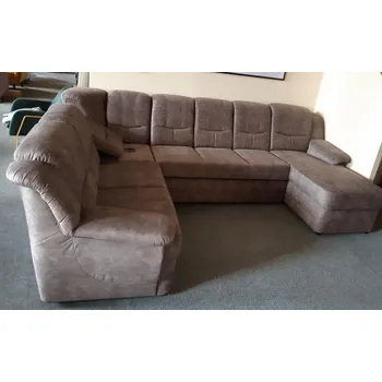 Sedací souprava MAMBA sedací souprava Belluno kávová, levá