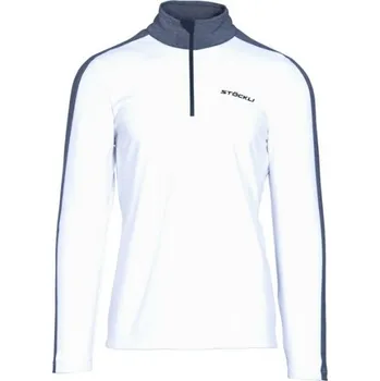 Pánské tričko Stöckli Functional Shirt white-antra lyžařské triko pánské M