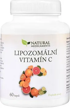 Natural Medicaments Lipozomální vitamín C 60 cps.