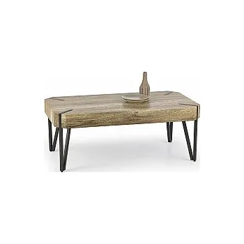 Konferenční stolek Konferenční stůl EMILY san remo / černé nožky