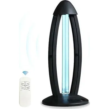 Dezinfekce Optonica Comfort Ultrafialová germicidní sterilizační lampa UV-C s ovladačem, 38W, černá
