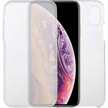 Kryt na přední i zadní stranu iPhone X / XS - transparentní