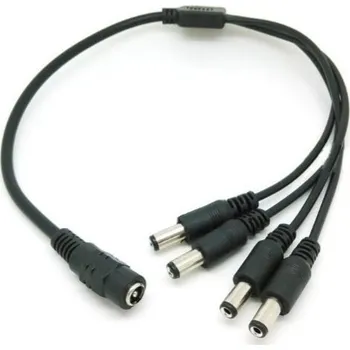 Příslušenství pro kamerový systém Propojovací kabel pro bezpečnostní kamery, 4 koncovky