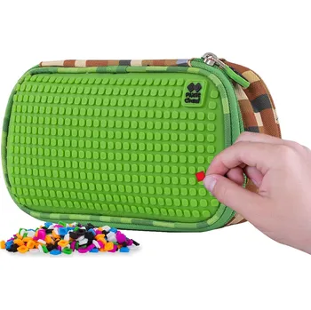 Pixie Crew etue, zelený Minecraft