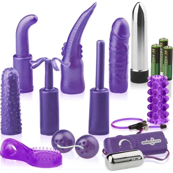 Vibrátor SADA EROTICKÝCH POMŮCEK SSD 657489