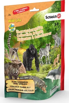 Figurka Schleich Wild Life Sáček s překvapením africká zvířátka L série 4