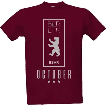 Pánské tričko Tričko s potiskem Berlin - october pánské
