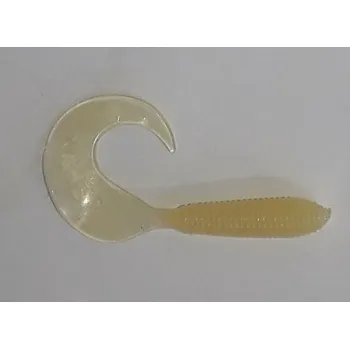 Umělá nástraha Relax Gumová nástraha Twister Standard 6 cm 1 ks Transparent