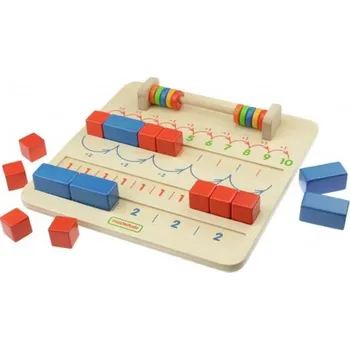 Dřevěná hračka Vzdělávací hra - sudá a lichá čísla