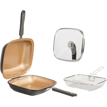 Pánev Mediashop Livington Black Doubletta Deluxe