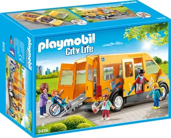 Stavebnice Playmobil Playmobil City Life 9419 Školní autobus