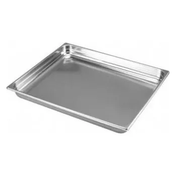 Nádoba na pečení Gastronádoba nerezová profi GN 2/1 s úchyty 650x530 mm, hloubka: 65 mm M-21065 U Sleva 168Kč