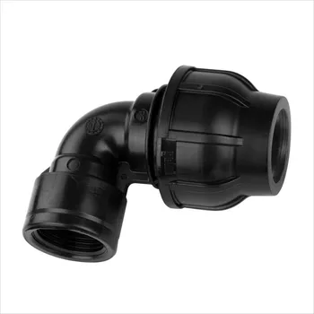 Vodovodní potrubí Gebo PE šroubová spojka úhlová 25 mm 3/4" IG