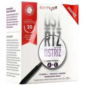 Přírodní produkt Barny's Ostříž limitovaná edice 2 x 120 ml