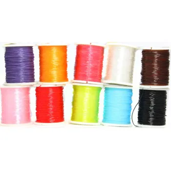 Materiál na výrobu šperku Barevná pruženka 0,6mm - 10m - Světle Fialová