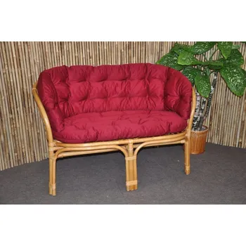 Podsedák Axin Trading s.r.o. Polstr na lavici Bahama vínový MAX