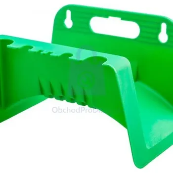 Držák na zahradní hadici Držák na hadice na stěnu VERTO zelený, balení 1 ks