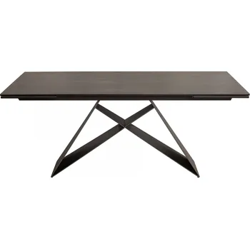 Jídelní stůl Noble Home Runro tmavě šedý