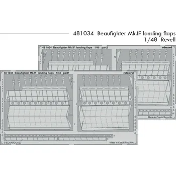 Plastikový model Eduard 1/48 Beaufighter Mk.IF landing flaps (REVELL)
