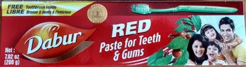 Zubní pasta Dabur Red bylinná zubní pasta 200 g