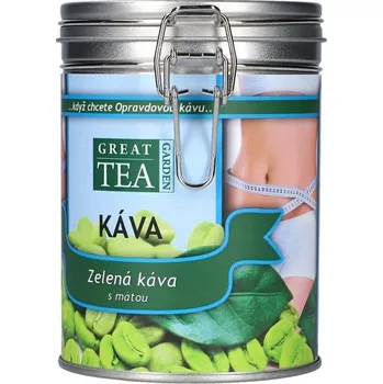 Káva Great Tea Garden Zelená káva s mátou v dóze