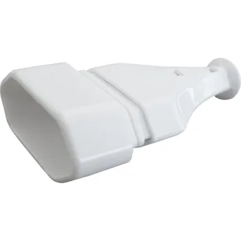 Elektrická zásuvka Zásuvka spojovací plochá