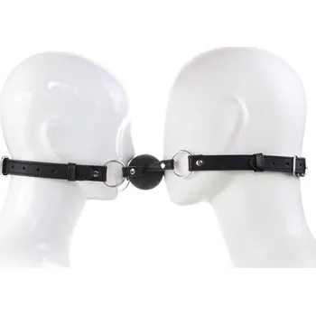 Černý dvojitý roubík