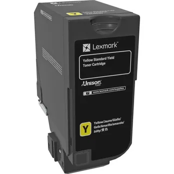 Počítačové příslušenství Toner Lexmark 74C0S40, CS720de, CS720dte, yellow, originál