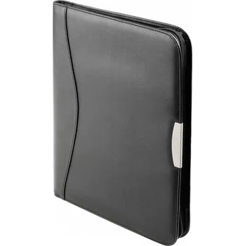 Aktovka na dokumenty D&N 5099-01 černá/stříbrná