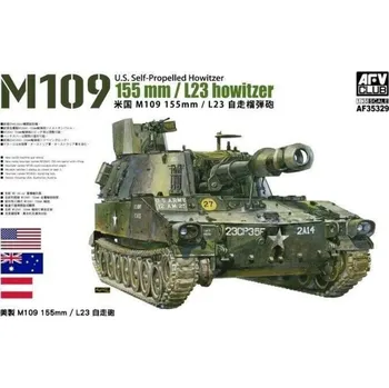 Plastikový model AFV Club 1/35 M109 155mm/L23 Howitzer