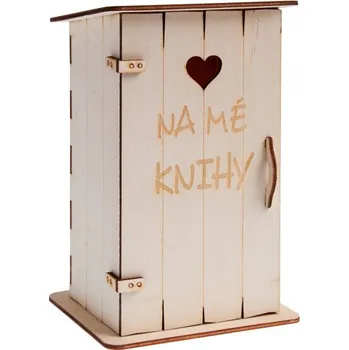 Pokladnička Pokladnička Vypálený text: Na mé knihy