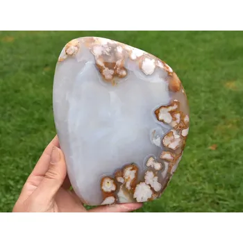 Přírodní kámen Dekorační achát 1306g