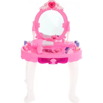 dětský toaletní stolek Lamps Toaletní stolek s doplňky růžový