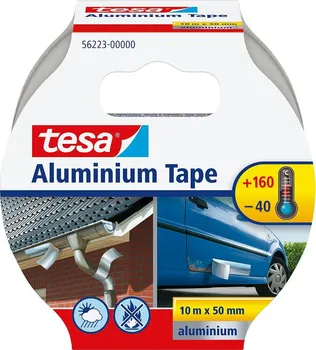 Lepicí páska Tesa Opravná páska hliníková 50 mm x 10 m