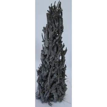 Věnec Stromek větvičky bílé hrubý 120 cm