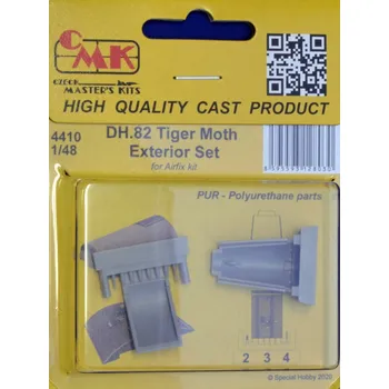 Plastikový model CMK 1/48 DH.82 Tiger Moth Exterior Set (AIRFIX)