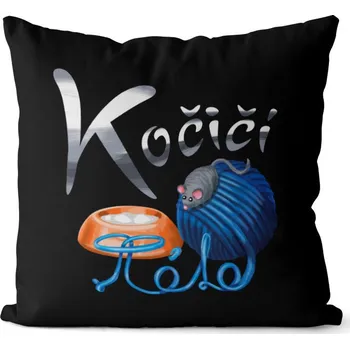 Dekorativní polštářek Polštář Kočičí táta (Velikost: 40 x 40 cm)