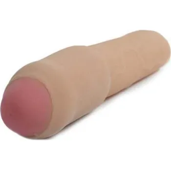 Návlek na penis Topco CyberSkin® 7.5 cm Xtra Thick Uncut Transformer Penis Extension™, Light