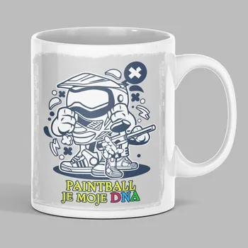 Hrnek Paintball je moje dna