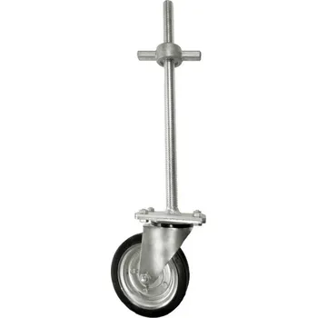 Pojezdové kolečko Pojezdové kolo pro lešení 160 mm s výškovou regulací