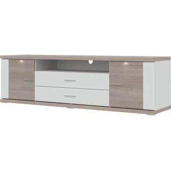 Komoda Komoda Manhattan typ 33 Dub bardolino/bílá arctic VL