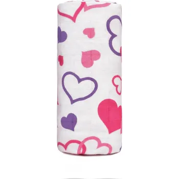 Plavecké brýle T-Tomi Bio Velká bambusová osuška, srdíčka