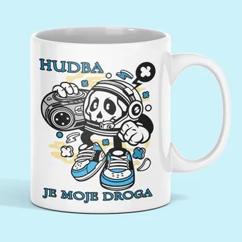 Hrnek Hudba je moje droga