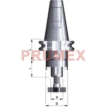 Fréza Frézovací trn pro frézy s podélnou nebo příčnou unášecí drážkou, 247227, 40x22