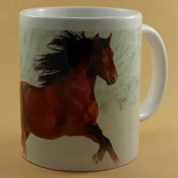 Hrnek Hnědý kůň v běhu