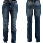 PMJ PROmo Jeans Dámské moto jeansy PMJ Carolina CE - AKCE Výprodej modrá - 34