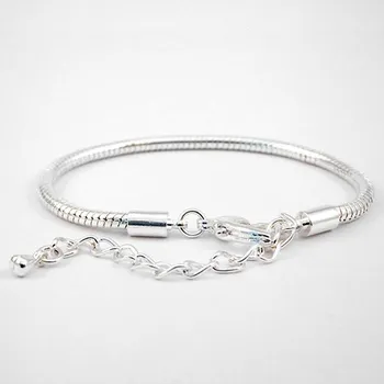 Přívěsek miXL.cz Náramek Hadí řetízek 18.5cm Stříbro