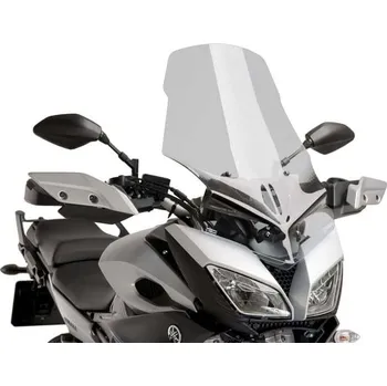 Motodíl PUIG Španělsko Yamaha MT-09 Tracer plexi štít PUIG Touring provedení: plexi čiré